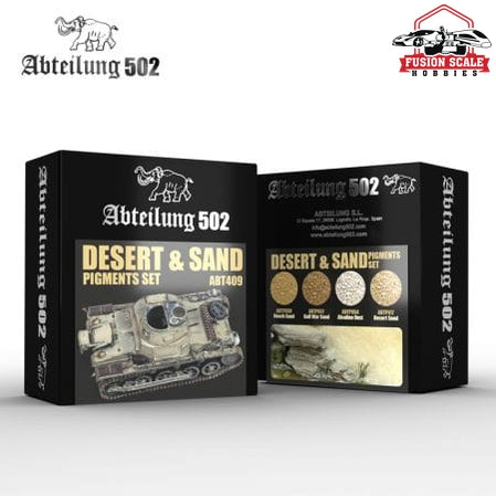 Abteilung 502 Desert & Sand Pigments Set ABT409 - Fusion Scale Hobbies