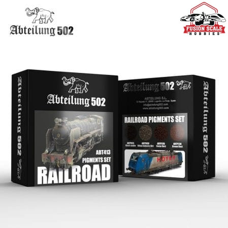 Abteilung 502 Railroad Pigments Set ABT413 - Fusion Scale Hobbies