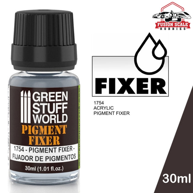 Green Stuff World Pigment Fixer 30ml GSW1754 - Fusion Scale Hobbies