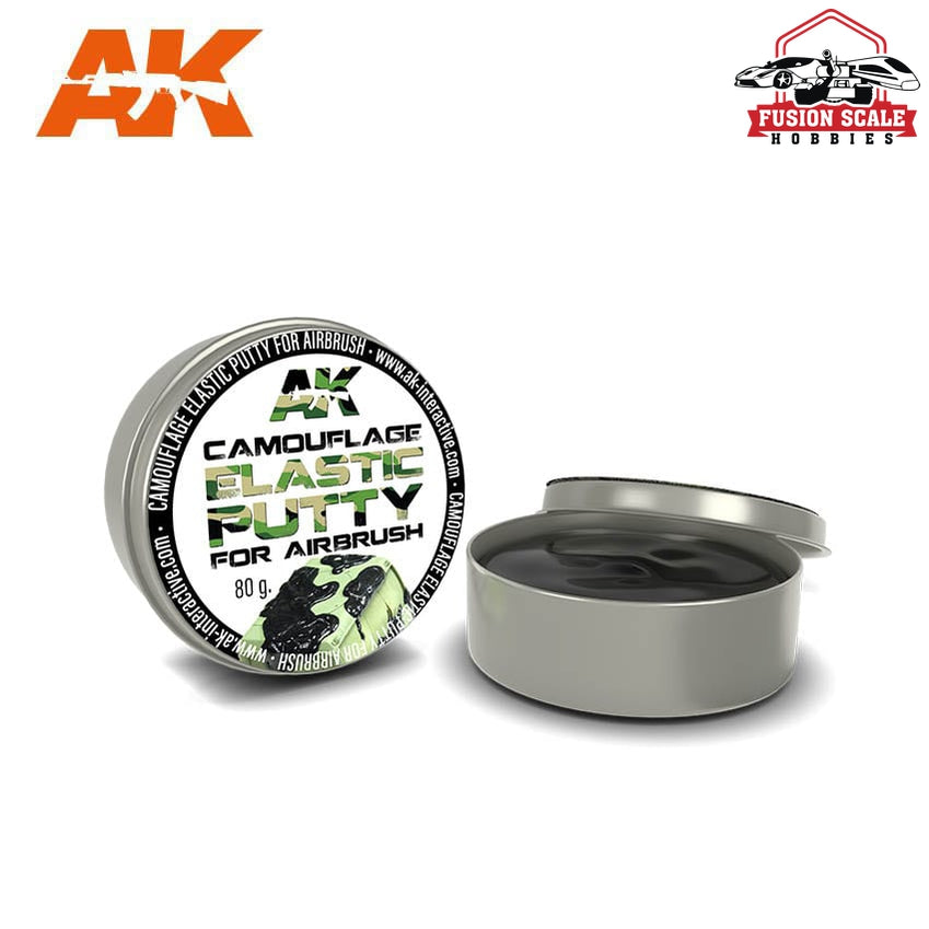 AK Interactive Reusable Elastic Putty for Camouflage Masking 80gr AKI8076 - Fusion Scale Hobbies