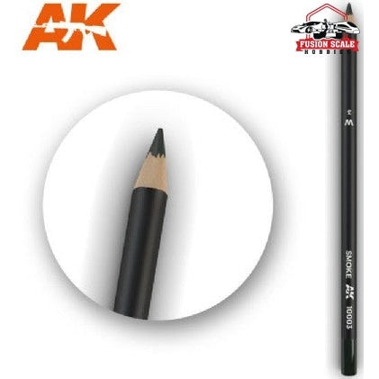 AK Interactive Weathering Pencil Set of 5 Smoke - Fusion Scale Hobbies