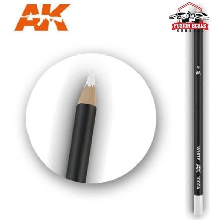 AK Interactive Weathering Pencil Set of 5 White - Fusion Scale Hobbies