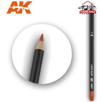 AK Interactive Weathering Pencil Set of 1 Light Rust - Fusion Scale Hobbies
