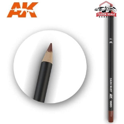 AK Interactive Weathering Pencil Set of 1 Dark Rust - Fusion Scale Hobbies