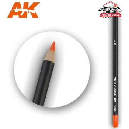 AK Interactive Weathering Pencil Set of 1 Vivid Orange - Fusion Scale Hobbies