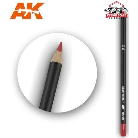 AK Interactive Weathering Pencil Set of 1 Red Primer - Fusion Scale Hobbies