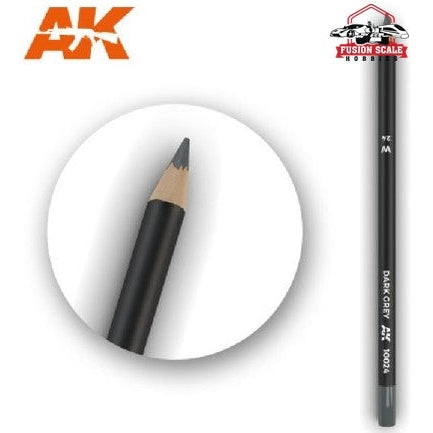 AK Interactive Weathering Pencil Set of 5 Dark Grey - Fusion Scale Hobbies