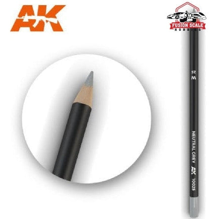 AK Interactive Weathering Pencil Set of 1 Neutral Grey - Fusion Scale Hobbies