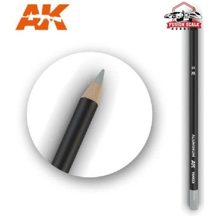 AK Interactive Weathering Pencil Set of 1 Aluminum - Fusion Scale Hobbies