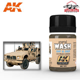 AK Interactive OIF & OEF US Modern Vehicles Wash Enamel Paint 35ml Bottle - Fusion Scale Hobbies