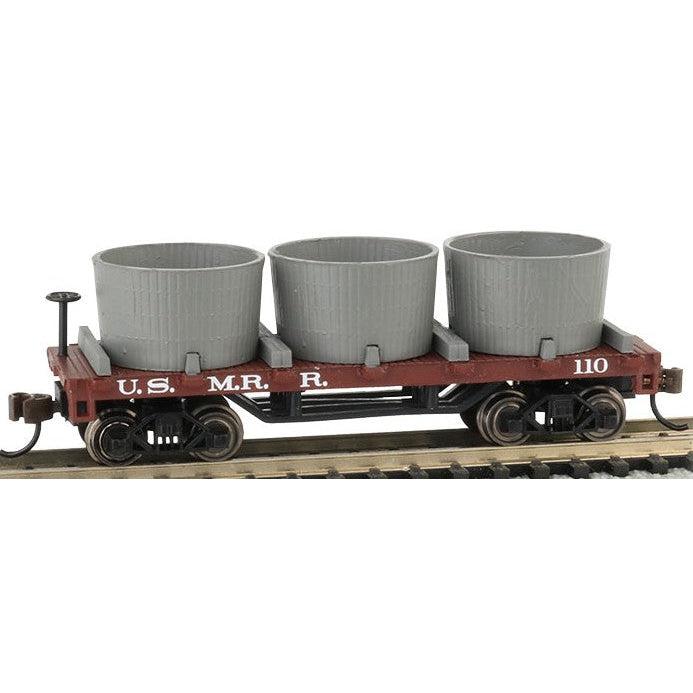 Bachmann N Old-Time Water Tank Car US Military RR
