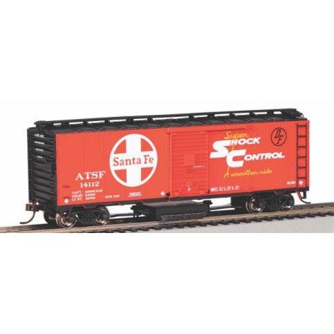 Bachmann HO Track Cleaning 40' Boxcar SF #14112/Shock Control