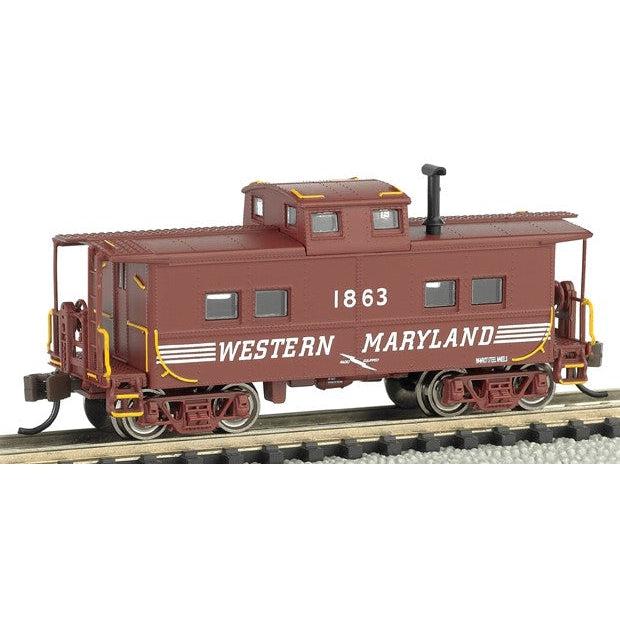 Bachmann N NE Steel Caboose WM #1863/Speed Letter