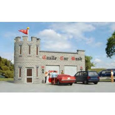 HO Castle Car Wash (Built-Up Resin) (D) - Fusion Scale Hobbies