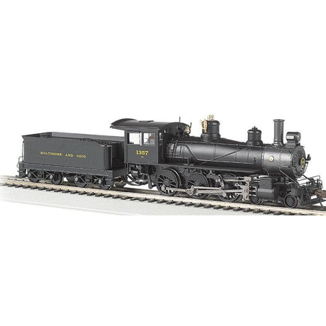 HO Baldwin 4-6-0 52" Driver Steam Locomotive DCC Ready Baltimore & Ohio #1357 (D) - Fusion Scale Hobbies