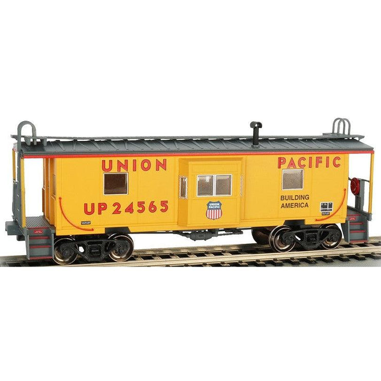 HO Bay Window Caboose w/Roof Walk Union Pacific - Fusion Scale Hobbies