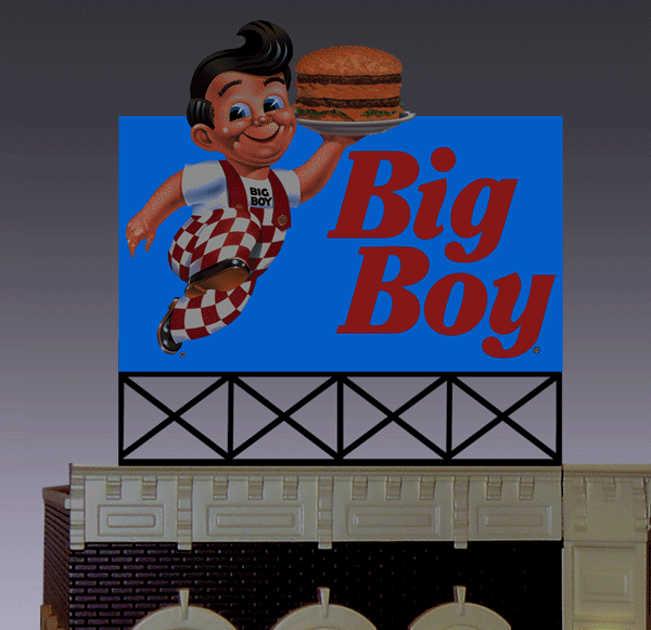 Miller Engineering Big Boy Billboard (Lg)
