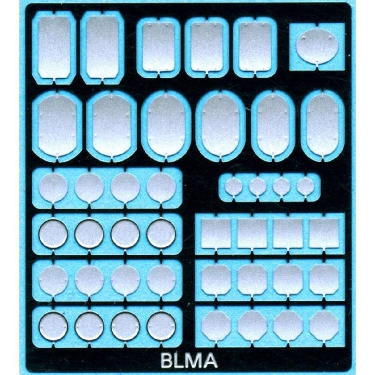 Atlas BLMA HO Scale Removed Headlight Cover Kit