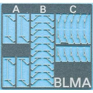 BLMA N Scale Windshield Wipers 3 Styles - Fusion Scale Hobbies