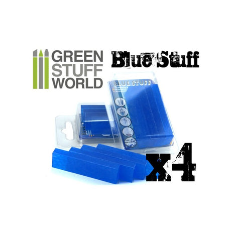 Green Stuff World Blue Stuff Mold 4 Bars - Fusion Scale Hobbies