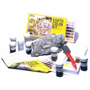 Woodland Scenics Earth Color Kit/8 colors