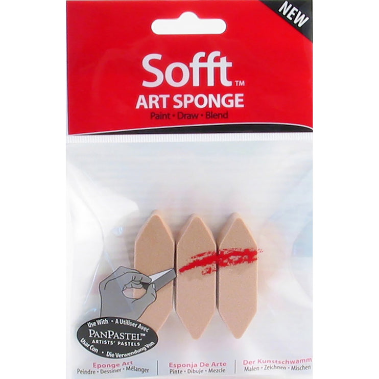 PanPastel Sofft Point Sponge Bar 3 Pack