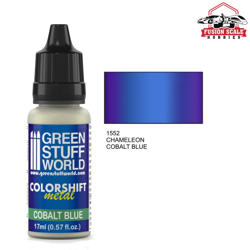Green Stuff World Chameleon Cobalt Blue Paint 17ml GSW1552 - Fusion Scale Hobbies