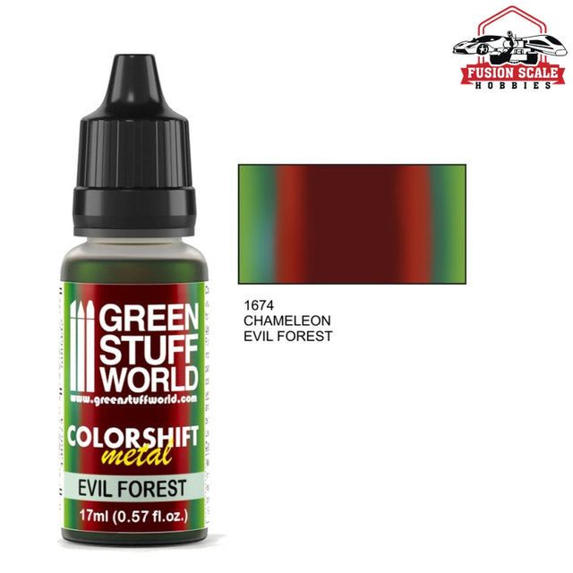 Green Stuff World Chameleon Evil Forest Paint 17ml GSW1674 - Fusion Scale Hobbies