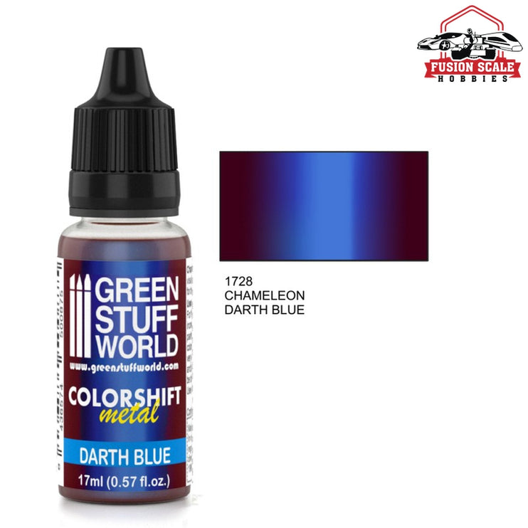 Green Stuff World Chameleon Darth Blue Paint 17ml GSW1728 - Fusion Scale Hobbies