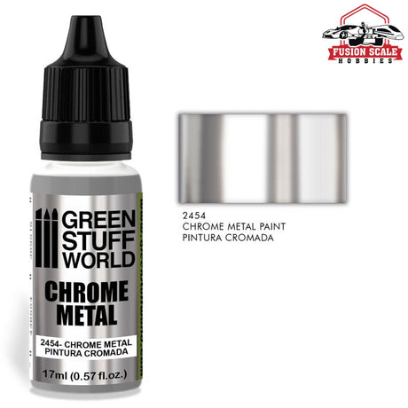 Green Stuff World Chrome Paint GSW2454 - Fusion Scale Hobbies