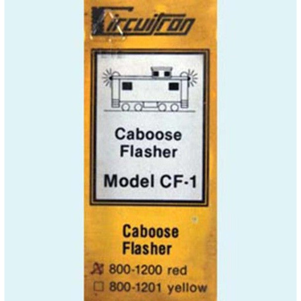 Circuitron 1200 HO Scale CF-1 Caboose Flasher With Red LED