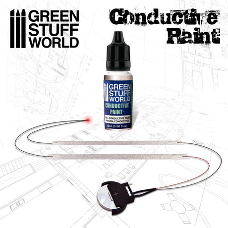 Green Stuff World Conductive Paint - Fusion Scale Hobbies