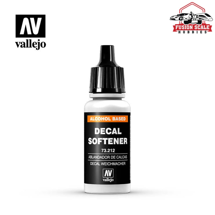 Vallejo 73-212 Decal Softener 17 ml Bottle VLJ73212