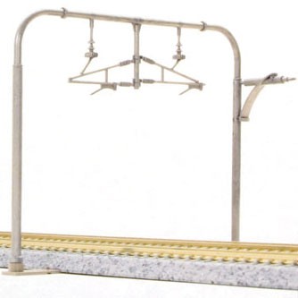 New Kato HO scale Double Wide Track Catenary Poles (6 pcs) 5-053 from New Kato HO scale Double Wide Track Catenary Poles (6 pcs) 5-053 from