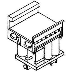 Details West HO Air Dryer Filter, Cylinder/Box Style for Late Era GE & EMD Locos (2) - Fusion Scale Hobbies