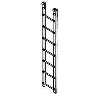 Details West HO 7-Rung Ladders (4) - Fusion Scale Hobbies