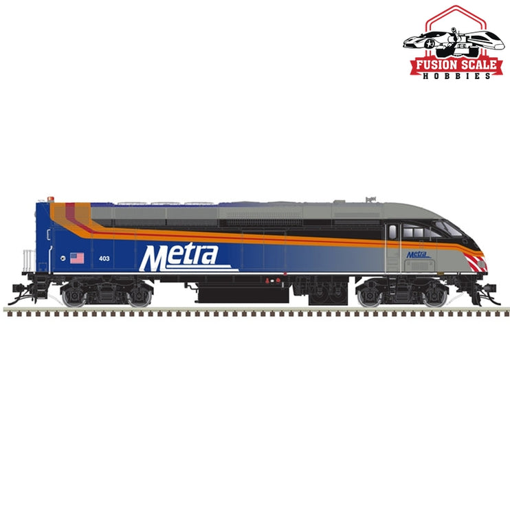 Atlas HO Scale Metra MP36 403 DC - Fusion Scale Hobbies