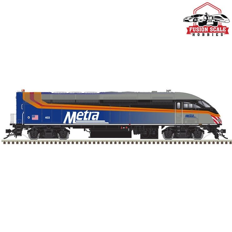 Atlas HO Scale Metra MP36 410 DC - Fusion Scale Hobbies