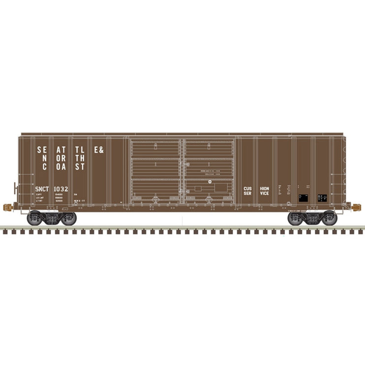 Atlas Ho Fmc 5077 Dd Box Car Seattle & North Coast #1017