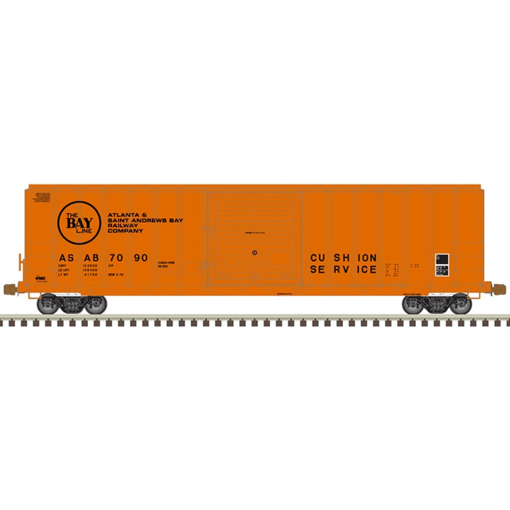 Atlas HO Scale Atlanta & St Andrews Bay  FMC 5077 SSD Boxcar #ASAB 7090 | Fusion Scale Hobbies