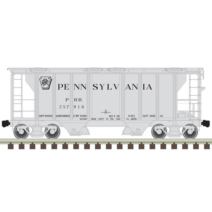 Atlas Ho Tm Ps-2 Covered Hopper Pennsylvania #257869