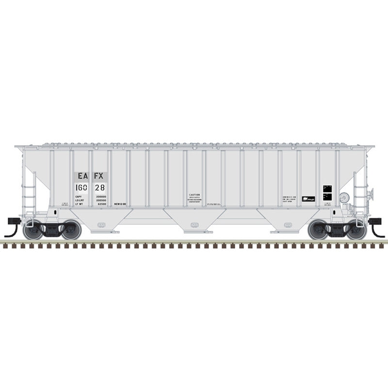 Atlas Trainman HO Scale Rail Logistics EAFX 16028 Thrall 4750 Covered Hopper