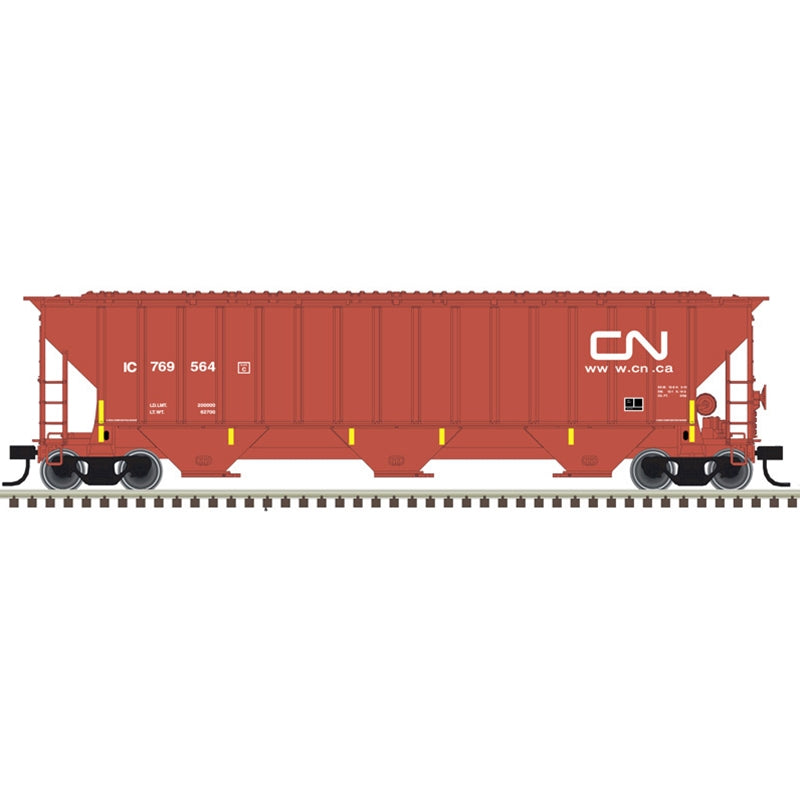Atlas Trainman HO Scale Canadian National IC 769564 Thrall 4750 Covered Hopper