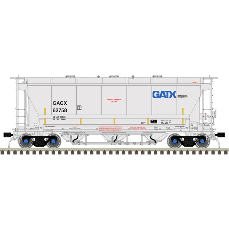 Atlas HO Scale GACX #62763 Trinity 3230 Covered Hopper Master Plus