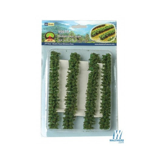 JTT Hedgerows 3/4''x 1''x 6'' HO-scale 4/pk