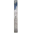 Helix 12" Stainless Steel Flexible Ruler Non Slip HLX-13012 - Fusion Scale Hobbies
