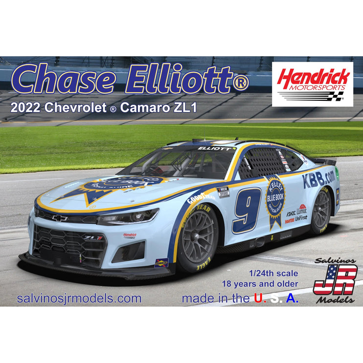 Salvinos Jr Models Chase Elliott 2022 Camaro Kelley Blue Book