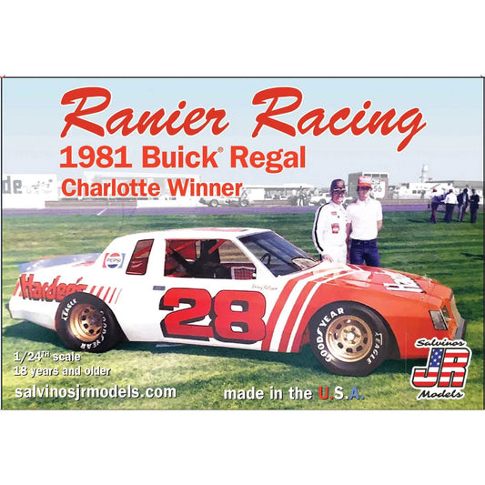 Salvinos JR Models Ranier Racing 1981 Buick Regal Charlotte Winner