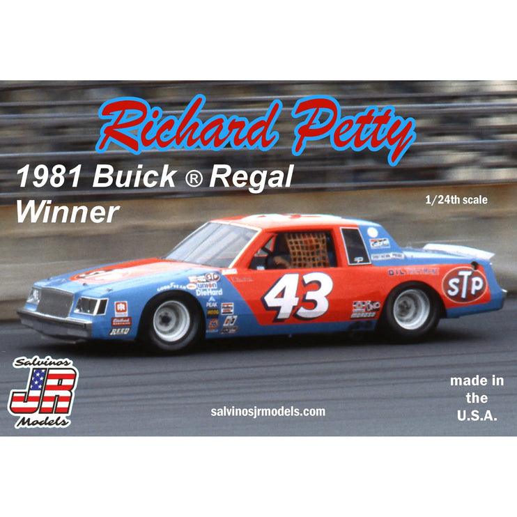 Salvinos JR Models Richard Petty 1981 Winner Buick®Regal