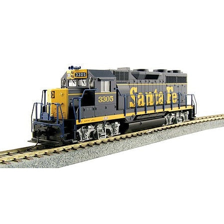 Kato HO Scale Santa Fe GP35 Phase I A Diesel SF #3305 w/Detail Parts Installed